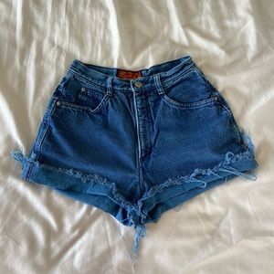 Cutoff Jean Shorts
